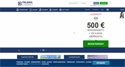 Desktop Screenshot of finlandiacasino.com